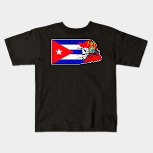 Cuba Flag, Viva La Revolucion, Cuban Flag, Cuba Kids T-Shirt